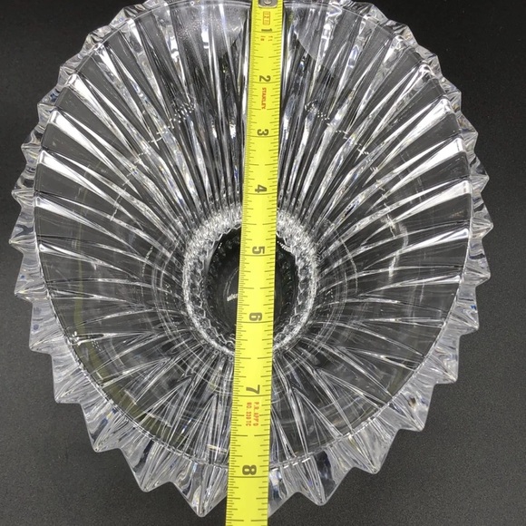 Rare! ROGASKA Crystal Bowl Made In Slovenia. An outstanding beautiful bowl.￼ - Picture 6 of 10